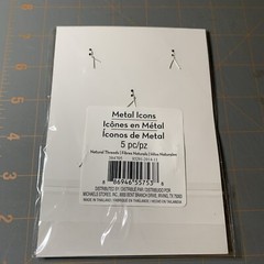 Michaels- Metal Icons Scrapbook Religious Cross Crafting Journal Embellishments