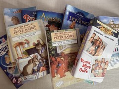 18 Mixed Lot Slipcover Art Only includes Disney VHS Movie Paper Crafts Journals