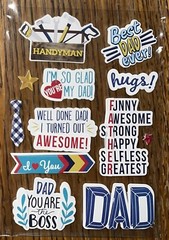 Recollections Best #1 Dad Ever Father Handyman Hero Daddy Husband Buds Friends