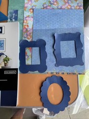 *Bulk* Blue Paper Scrapbooking, Project, Crafting Paper