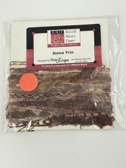 BBP Bazzill Basics Paper Siena Trio Fiber Scraps 21 Yards