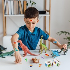 1400Pcs Dinosaur Stickers – 16 Cute Designs for DIY Crafts, Classroom Decor & Re
