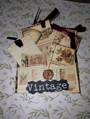 Small Vintage Pocket Embellishments Junk Journals Scrapbook Usa