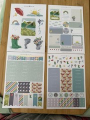 Archer & Olive 15 Piece Planner Sticker Sheets – Washi Tapes – Craft Paper – New
