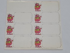 Glow In Dark Sticker Zodiac Space Poster Vintage 1988 Scholastic + Bonus Tags