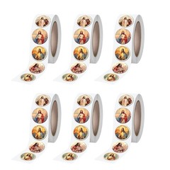 6 Rolls User Friendly Paper Sticker for Projects and Household Applications