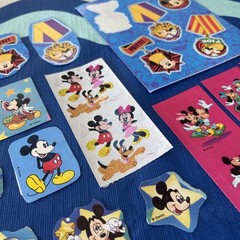 Lot Of Stickers From Early 2000s Disney Pirates Of The Caribbean Mickey Minnie
