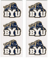 Brigham Young University BYU Cougars Scrapbook Kit: paper & stickers NCAA