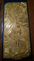 Starform gold graduation themed sticker sheet 125gg