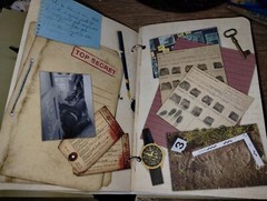 Crime Detective Junk Journals Scrapbook USA