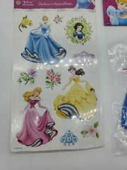 Vintage SandyLion Disney Stickers Princess Lot Cinderella B139