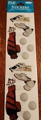 FMI Francis Meyer Inc. NIP Golf Stickers 2 Sheets