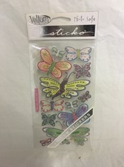 Sticko Vellum Stickers Butterflies