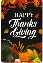 Junk Journal Art Cards, Happy Thanksgiving, 12 pcs, 4″ x 6″