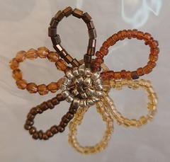 5 Packs Sticko Beadables Beaded Flower Embellishment 4 Crafts, Scrapbooks #4