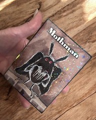 Moth Man Sticker. For laptop, journals, Scrap booking.