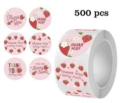 500 Thank You Stickers – New ✨
