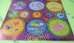 Butterflies & Insects Sticker Sheet Prismatic