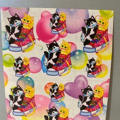 Vintage Lisa Frank Sneaker Kittens Stickers S144
