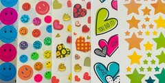 Retro Stickers in bulk – music 70s 80s 90 nostalgia y2k good vibes kawaii peace