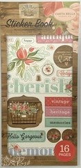 9.5″ x 4.5″ Sticker Books by Echo Park & Carta Bella – 16 Pages Each