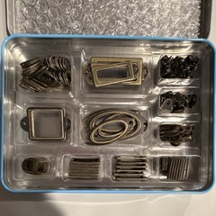 Stampin’ Up! Hodgepodge Hardware Antique Brass Metal Embellishment Kit 105531