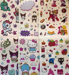 199+ Stickers | HUGE Wholesale Sticker Mixed Lot Kit collection