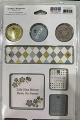We R Memory Keepers Urban Window Restoration Collection Comfy Cozy Scrapbooking