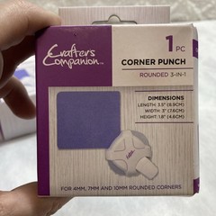 Crafters Companion – Corner Punches Lot Of 7