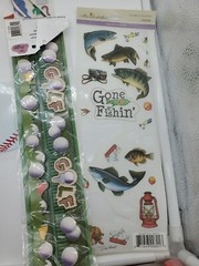 Vintage Sports Scrapbook Lot Baseball Camping Basketball Fishing B139