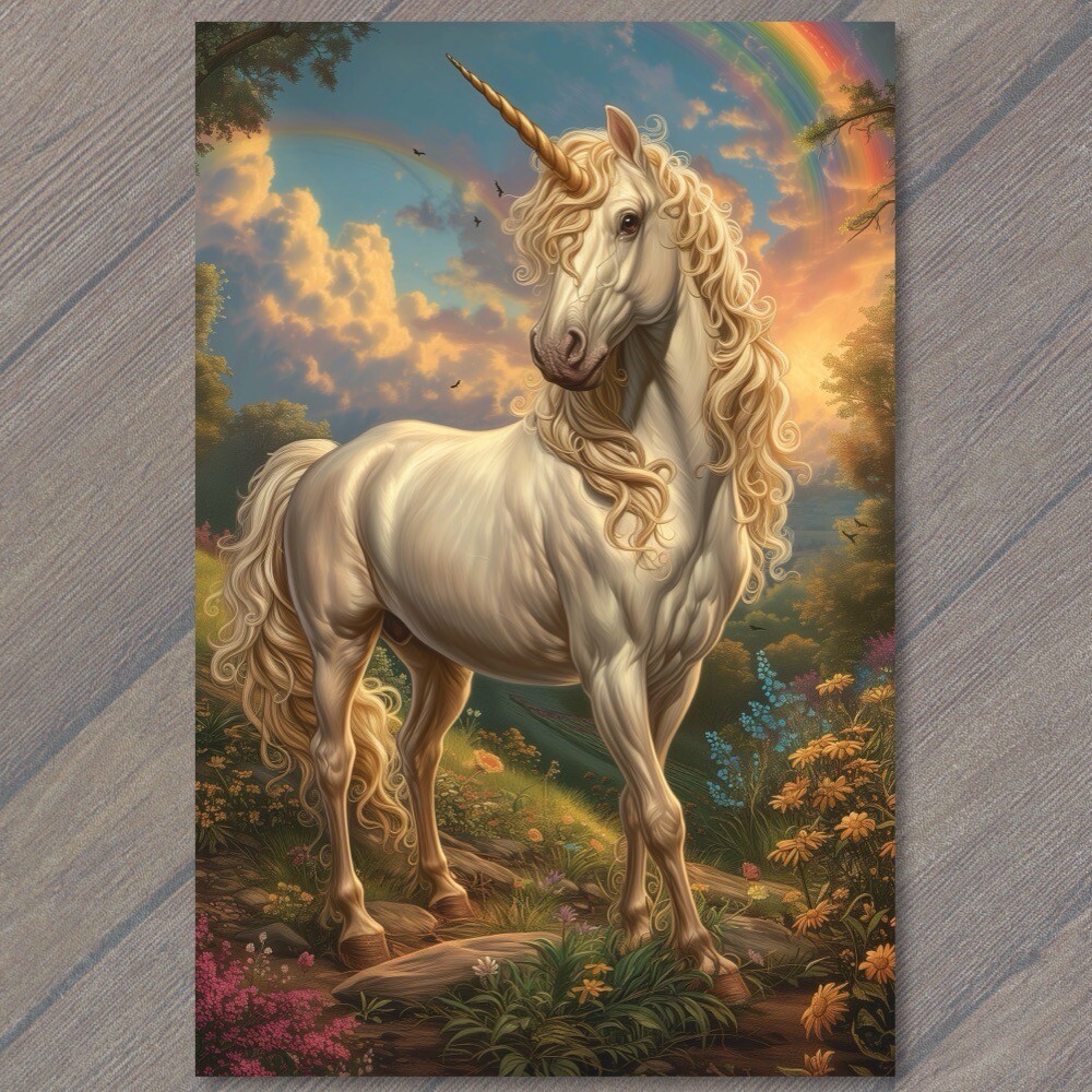 STICKER Unicorn Beautiful Colorful Rainbow Fun Weird Unusual Strange
