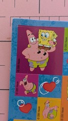 Vintage stickers SpongeBob, Fairly Odd Parents Rugrats Nickelodeon Lot 2 Sheets