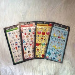 «3D Snoopy Cartoon Stickers – Crystal Decals for DIY Journals, Notebooks & Phone