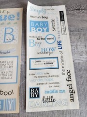 Jumbo Sticker Sheets – MAMBI Baby Boy Toys Scrapbook NEW Retired #39