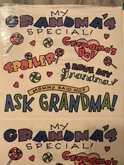 ASK GRANDMA Stickers by Frances Meyer Paper Crafts Junk Journal