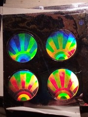 hologram «Asaho Disc» 1981 Patent Pending Steve McGrew