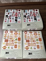 Mary Engelbreit Chipboard Shapes Assorted 30 Pcs Each Pack LOT of 4 Sealed Packs