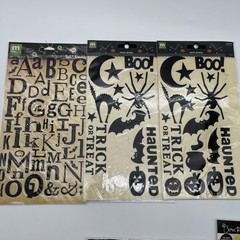 Scrapbooking Stickers & Chipboard Lot Halloween Pirate Theme New Bundle