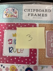 20 Echo Park 6 x 12 Chipboard Phrases Multiple Variations