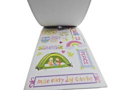 American Girl Crafts Pad 476 Stickers Girls Animals Words Multicolor Designs
