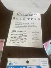 Jolee’s + More Lot Of 4 Pkgs Vacation Road Trip Scrapbooking Stickers & Ribbon