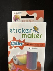 Hello Blink Glitter 80 Count Art and Design Maker Sticker Maker Refill Pack 7A