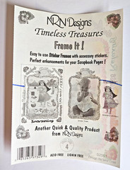 Vtg NRN Designs HAWAII VACATION Timeless Treasures Sticker Frames Build-a-Scene