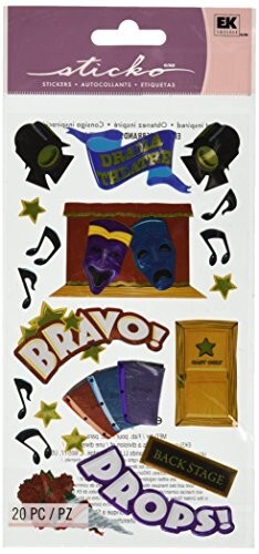 Drama Theatre Bravo Back Stage Cast Only Play School Musical Sticko Stickers
