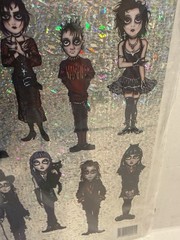 Vintage 1998 Goth Kids Magnets J Belick Pin Up Prism 8 New NOS Girl Boy Y2K