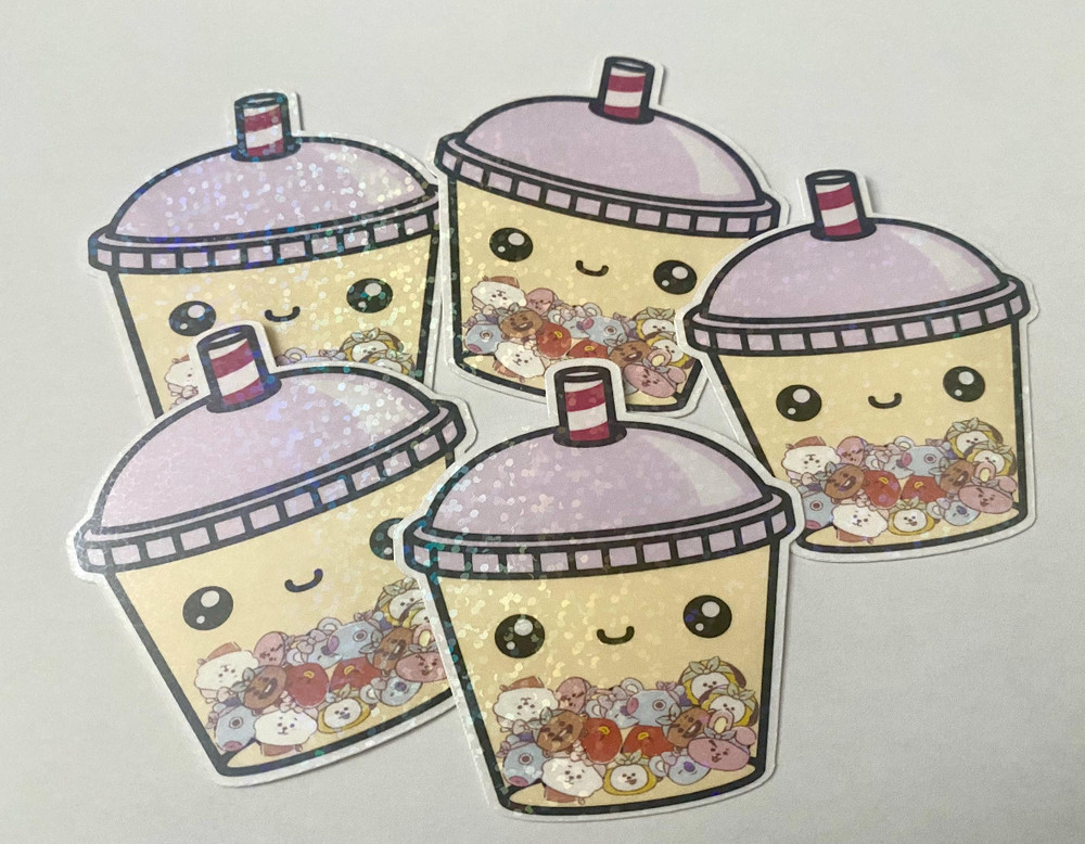 BT21 «Candy Time» Die Cut Stickers