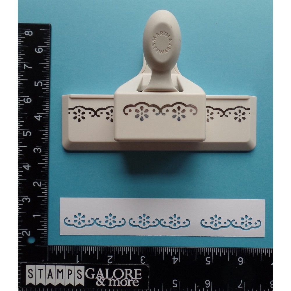 Martha Stewart Paper Craft Punch Punches EDGE BORDER DAISY FLOWERS SCALLOPS #M10