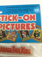 VINTAGE 80s GARBAGE PAIL KIDS + CABBAGE PATCH KIDS VINYL STICKERS – SUPER RARE!