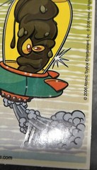 Vintage Atomic Alien Browns From Uranus KarBunkle Collectible Sticker Card #8