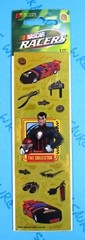 Sandylion Nascar Racers The Collector 1 Vintage Metallic Sheet Sticker Pack